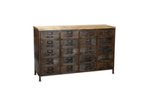 Load image into Gallery viewer, Mansu Iron &amp; Mango Wood Large Cabinet
