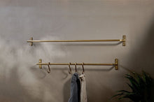 Load image into Gallery viewer, Laila Brass Hanging Rail
